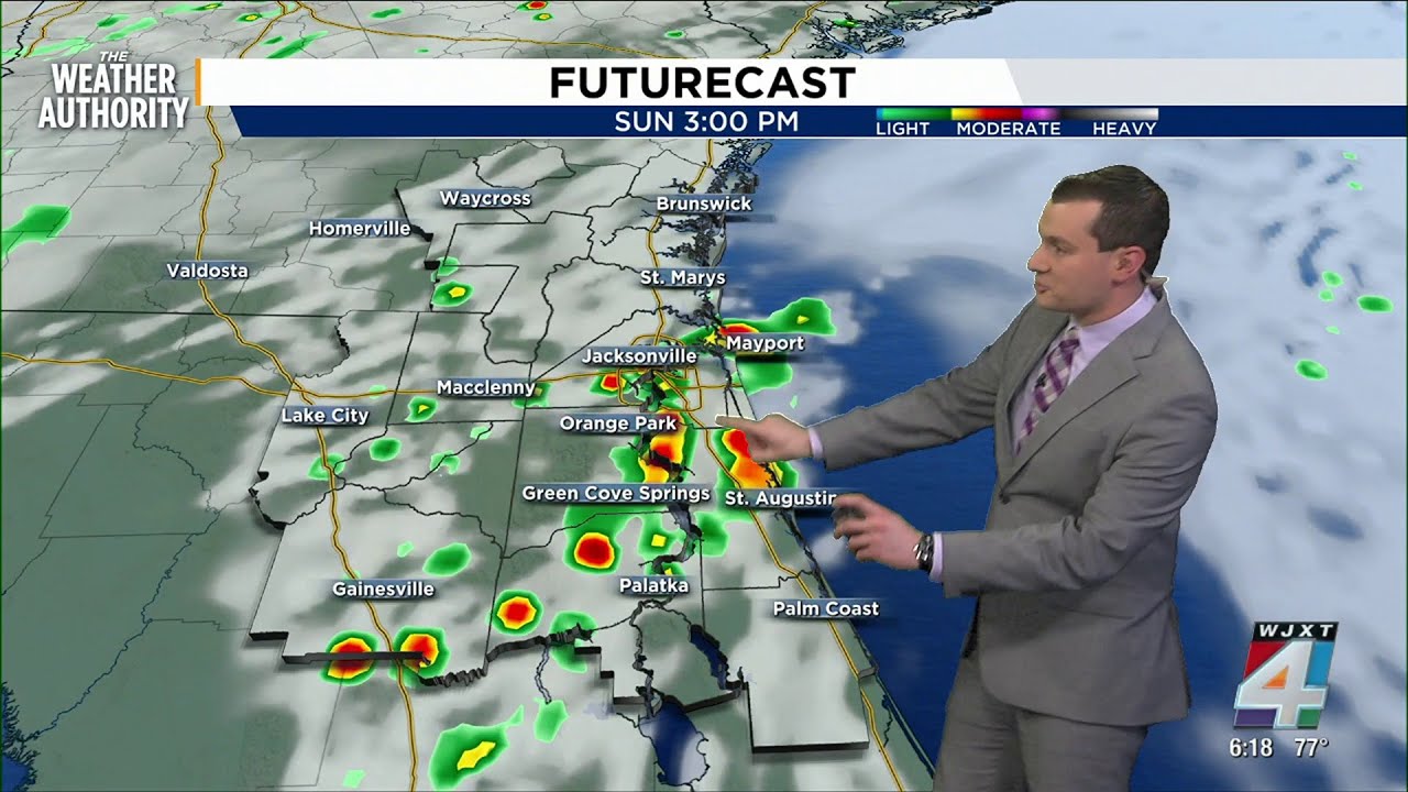 Meteorologist Chris Holtzman has your Saturday evening forecast