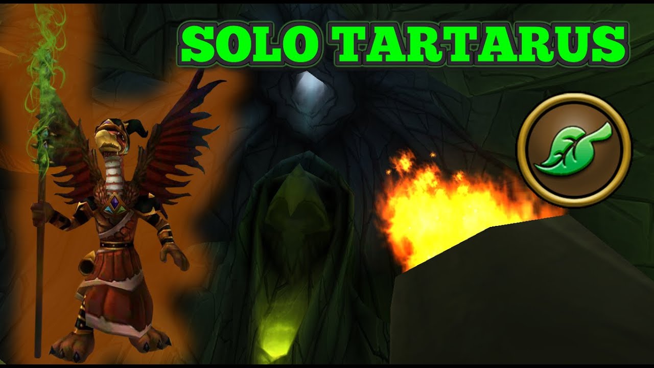 Wizard101 - Level 90 Life soloes Tartarus (FULL DUNGEON)