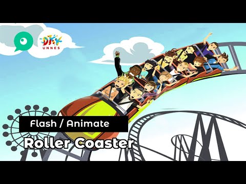 [Flash / Animate] Animasi Roller Coaster