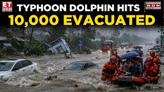 China Underwater! Typhoon Dolphin Unleashes Massive Floods, 10,000 Evacuated | World News