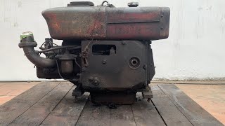 Rusty Old D15 Diesel Engine Restoration And Repair // Restore Diesel Engine D15 used for generator