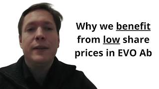 Why we like share prices of Evolution AB to be low 2026 (I still believe so)