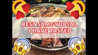 BEST SAMGYUPSAL RESTAURANT!