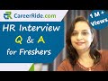 HR Interview Question and Answers for Freshers