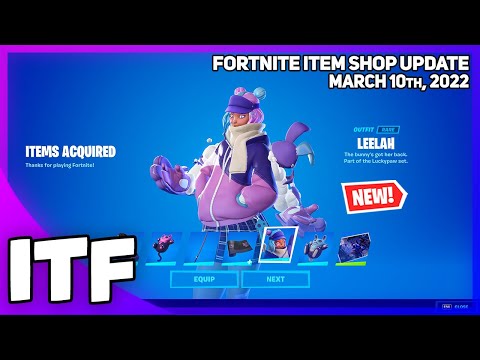 Fortnite Item Shop *NEW* BEST FRIENDS BUNDLE! [March 10th, 2022] (Fortnite Battle Royale)