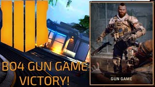 NEW BO4 GUN GAME 1ST PLACE GAMEPLAY (Black Ops 4 Gun Game Gameplay)