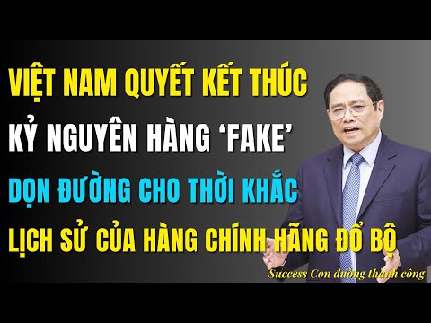Việt Nam Thẳng Tay Xóa Sổ Hàng Fake, Dọn Đường Cho Hàng Chính Hãng Ồ Ạt ...