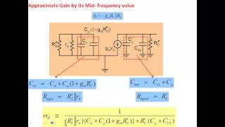 Common Emitter amplifier ( part-4) upper cutoff frequency and tradeoffs (EE210 L 18)