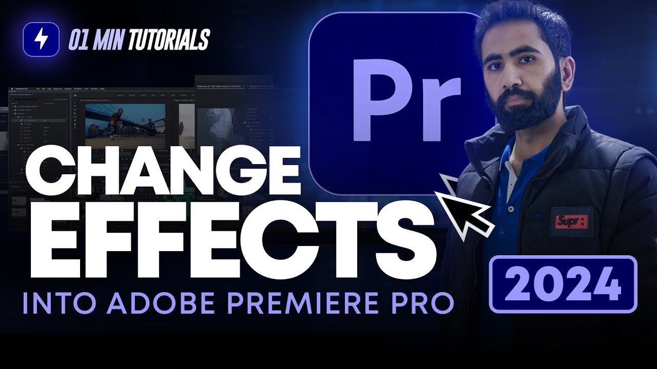 How to Change Effect in Adobe Premiere Pro 2024 | Add Effects In ...