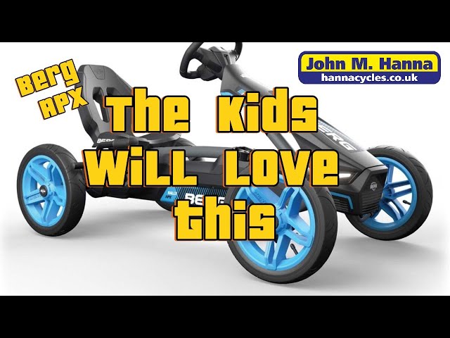 The Kids will love this - Berg Rally 2.0 Apx blue pedal go kart from  Bergtoys 