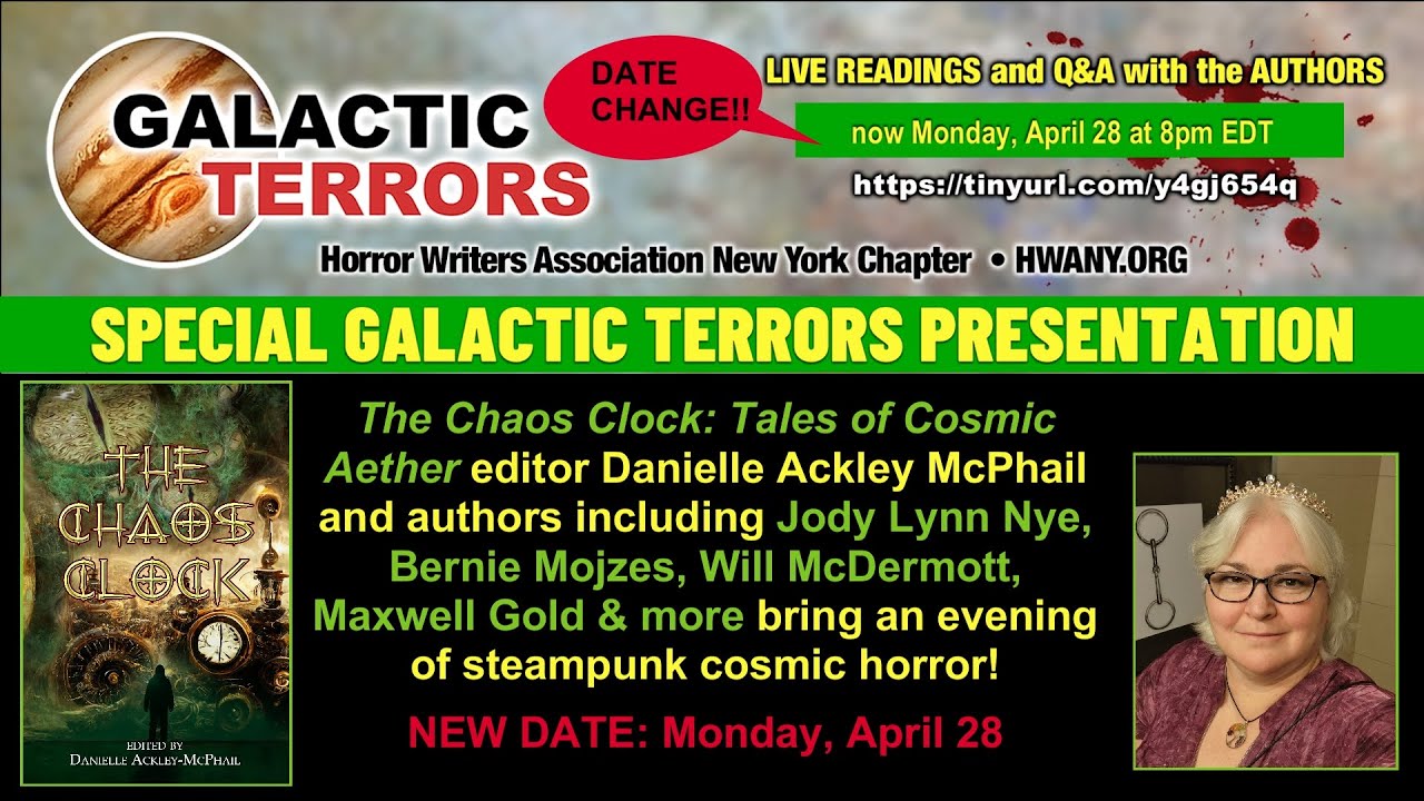 Galactic Terrors Special Presentation: The Chaos Clock - April 28, 2025