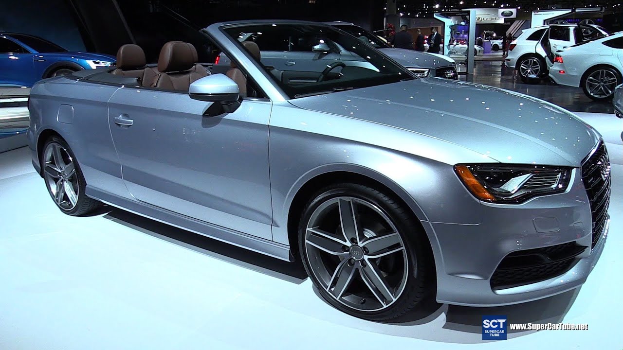 2016 Audi A3 2 0t Quattro Convertible Exterior And Interior Walkaround 2015 La Auto Show