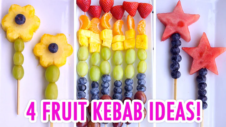 4 Easy & Healthy Fruit Kebabs! - HGTV Handmade
