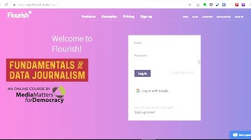 Fundamentals of Data Journalism - Week 5 Using Flourish for Visualisations