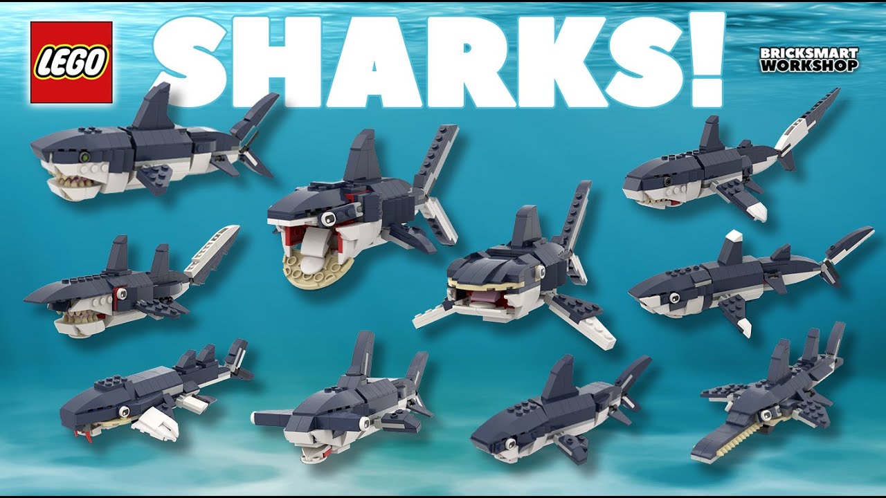 Details about   LEGO Classic Dark Gray Shark Ocean Fish 