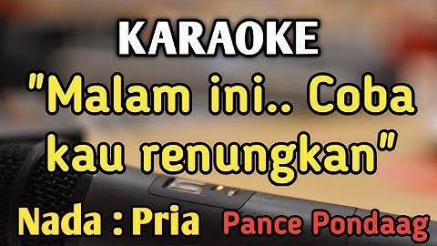 DISAAT KAU HARUS MEMILIH - KARAOKE || NADA PRIA COWOK || Pop Nostalgia || Pance || Live Keyboard