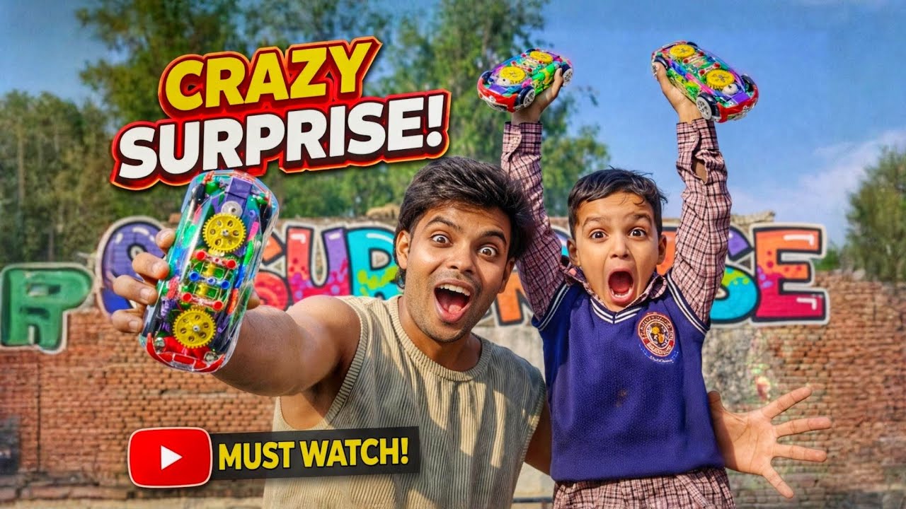 Laddu Ko Mila Birthday Se Pahle Surprise 🎁 | Toy Car Unboxing 😍 Emotional Moment