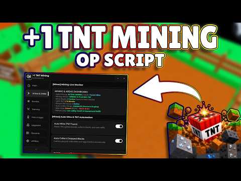 *NEW* +1 TNT Mining OP Script (PASTEBIN) 2026