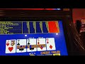 Video poker in Las Vegas $250 per hand ACTION - YouTube