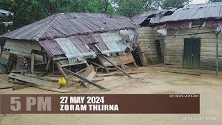 DD News Mizoram - Zoram Thlirna | 27 May 2024 | 5 PM