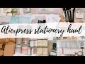 HUGE ALIEXPRESS STATIONERY HAUL [ ASMR WITH MUSIC ] ALIEXPRESS HAUL | STATIONERY HAUL