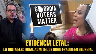 EVIDENCIA LETAL: La Junta Electoral admite que hubo fraude en Georgia