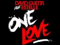 David guetta feat. Estelle - One love [Lyrics]