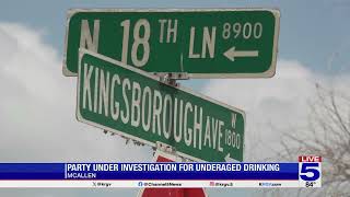 Police continue investigating after 25 teens cited for underage drinking at McAllen Airbnb party