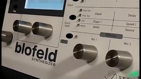 Waldorf Blofeld Synthesizer Archnemesis