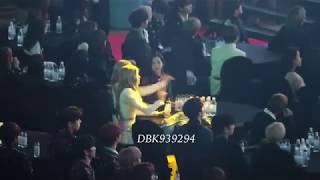 190123 Gaon Chart Music Awards  Lisa & Blackpink reaction to Jennie solo performance