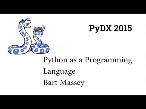 Image from PyDX 2015: Python as a Programming Language