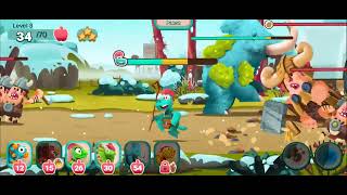💀 Hard Island 🏝️11 Level 7 - Dino Bash Travel Thru Time - Gameplay Walkthrough screenshot 4