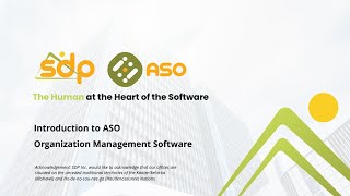 Introduction to ASO - Organization management software