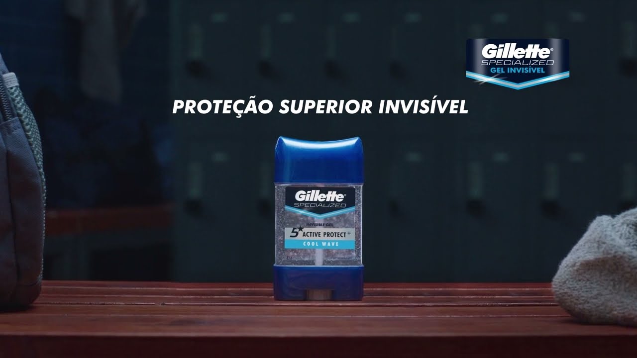 Gillette Antitranspirante Gel invisible especializado para