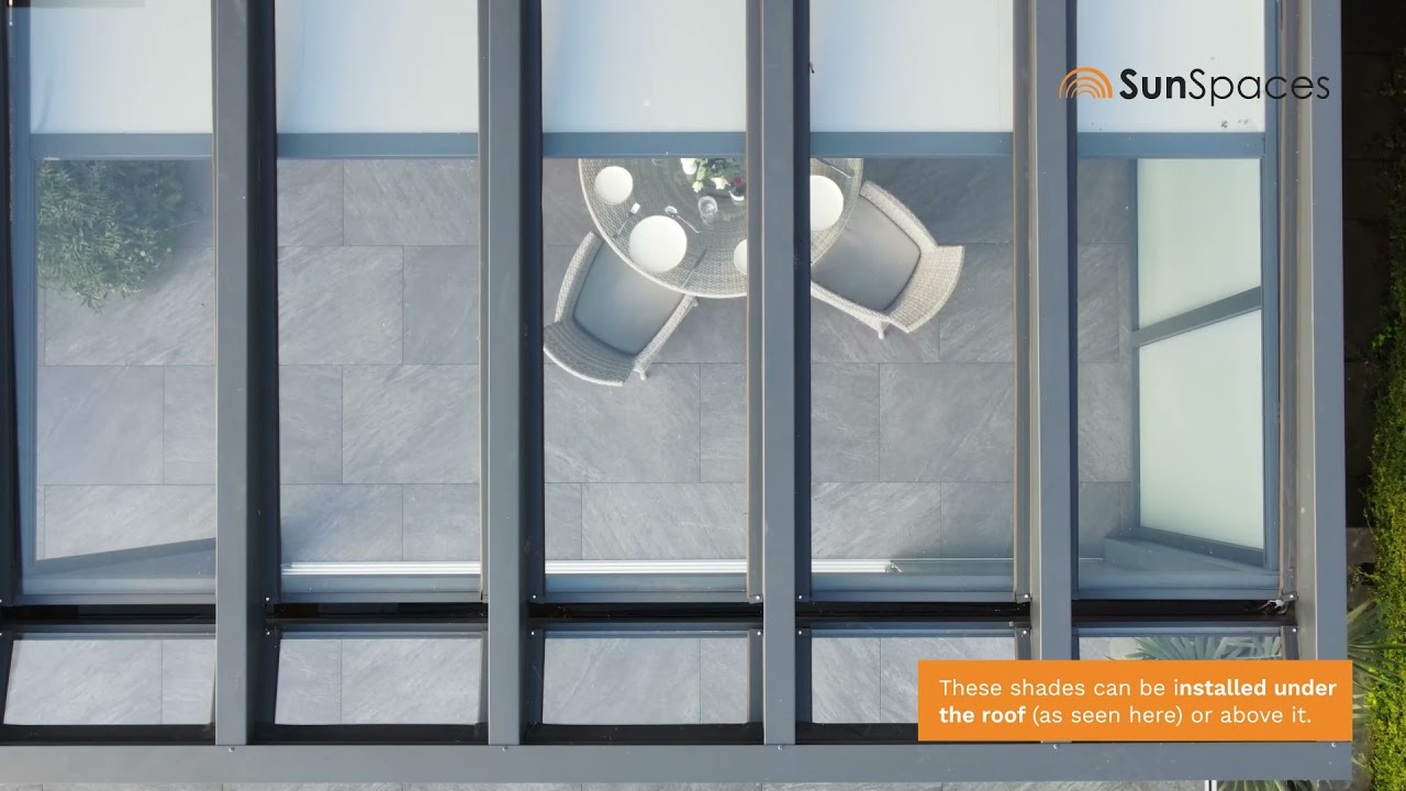 Retractable Roof Shade for Sunrooms & Verandas