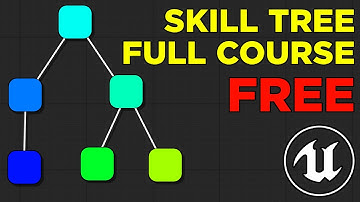 Make a Full Skill Tree in Unreal engine - FREE Course - FULL