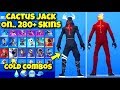 NEW "CACTUS JACK" BACK BLING Showcased With 280+ SKINS In Fortnite! (BEST  CACTUS JACK COMBOS) - YouTube