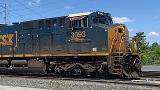 CSX I032-07 with 3093 Leading