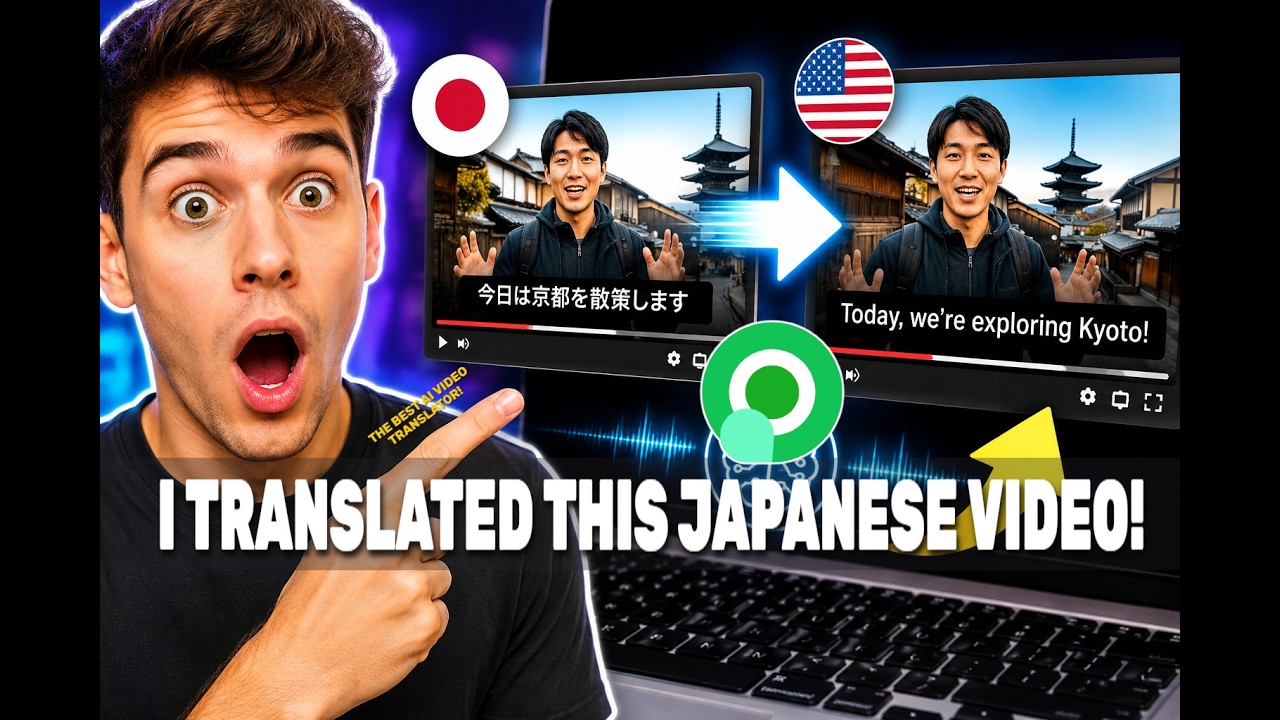 Best AI Video Translator in 2026 | Translate Foreign Language Videos Instantly with AI