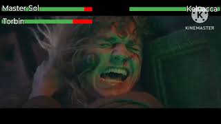 Master Sol, Torbin, Master Indara Vs Kelnacca