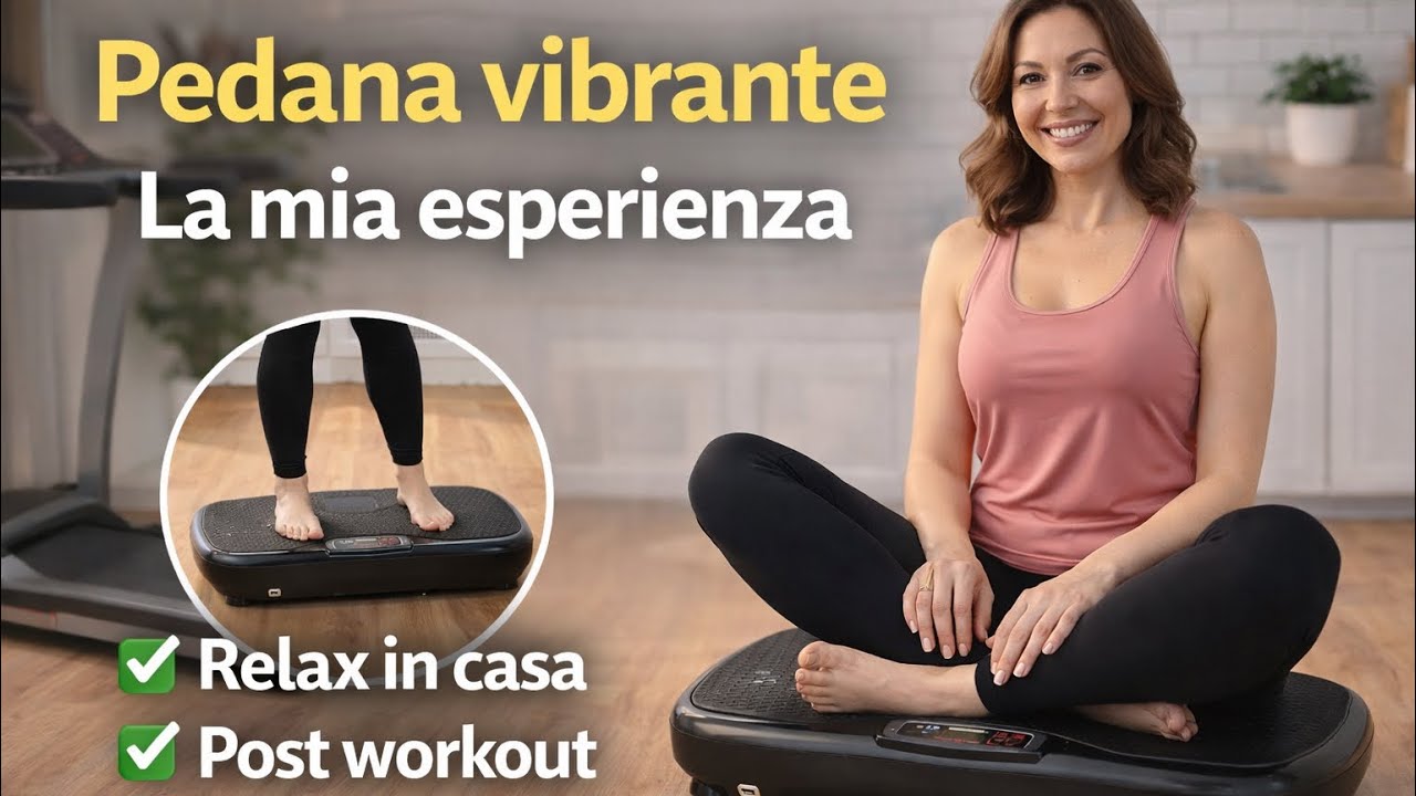 Pedana vibrante: funziona davvero? | Allenamento, relax e benessere a casa