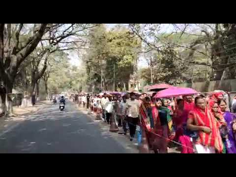 Mass Gathering Of TIPRA Motha On 12th March 2022 At Astabol Agartala ThansaTiprasa 