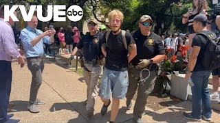 UT Austin protest: Law enforcement begin making arrests