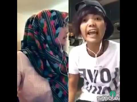 SMULE NGAPAK TEGAL LUCU ABIS   bukannya nyanyi malah bertengkar 2