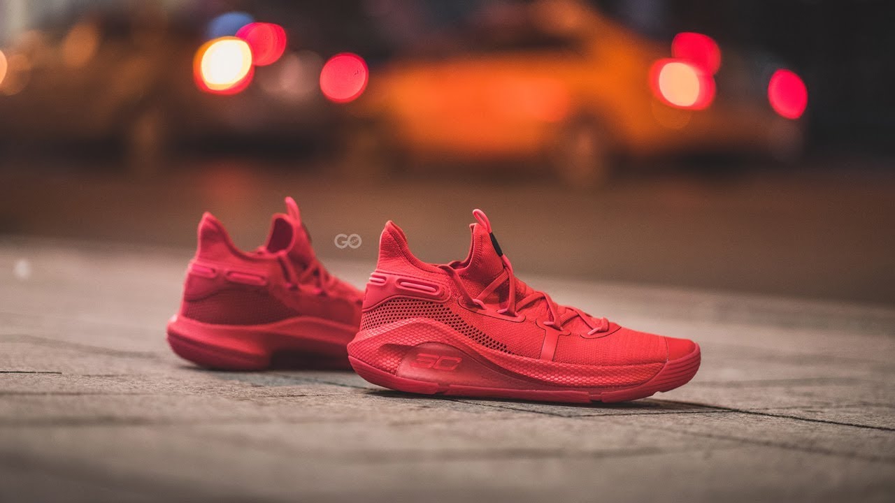 stephen curry 6 shoes red