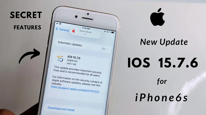 New update for iPhone 6s ios 15.7.6 | Hidden new features of ios 15.7.6