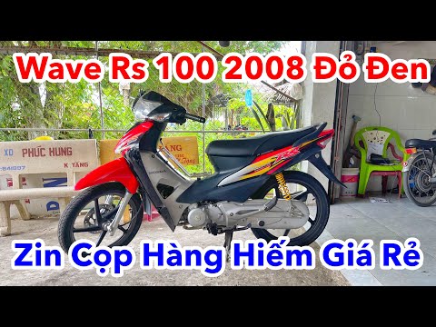 Video Bán Xe Wave RS 2008 Đỏ Đen Zin Cọp Hàng Hiếm Giá Rẻ -... - youtube