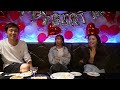 大号泣した後の3人の様子。