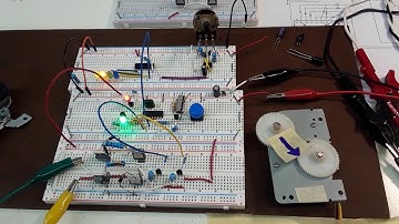 Stepper Motor (without micro controller) Experiment 1- bipolar 4 wire