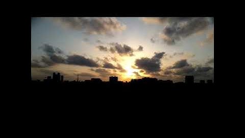 Running clouds time lapse from : samsung j6